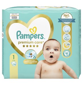 Pieluchy PAMPERS Premium Care 1 (26 szt.)