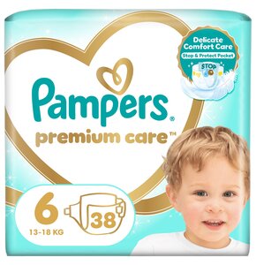 Pieluchy PAMPERS Premium Care 6 (38 szt.)