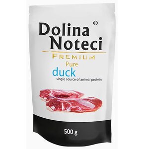 Karma dla psa DOLINA NOTECI Premium Pure bogata w kaczkę 500 g