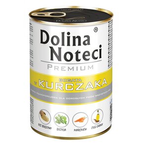 Karma dla psa DOLINA NOTECI Premium bogata w kurczaka 400 g