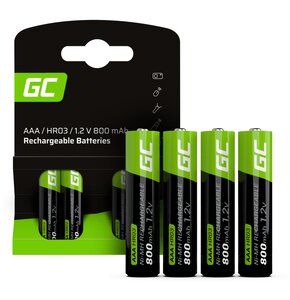 Akumulatorki AAA 800 mAh GREENCELL (4 szt.)