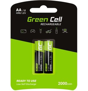 Akumulatorki AA 2000 mAh GREEN CELL (2 szt.)