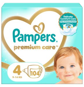 Pieluchy PAMPERS Premium Care Maxi 4 (104 szt.)