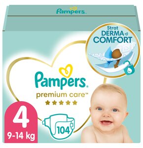 Pieluchy PAMPERS Premium Care Maxi 4 (104 szt.)