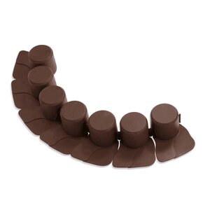 Palisada PROSPERPLAST IPAL7-R222 Brązowy