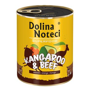 Karma dla psa DOLINA NOTECI Superfood Kangur i wołowina 800 g