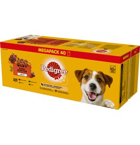 Karma dla psa PEDIGREE Aldut Mix smaków w galaretce (40 x 100 g)
