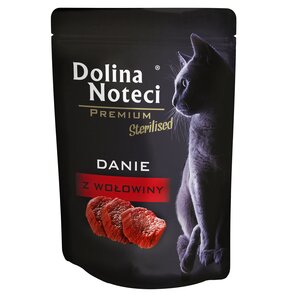 Karma dla kota DOLINA NOTECI Premium Wołowina 85 g