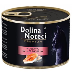 Karma dla kota DOLINA NOTECI Premium Łosoś 185 g
