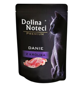 Karma dla kota DOLINA NOTECI Królik 85 g