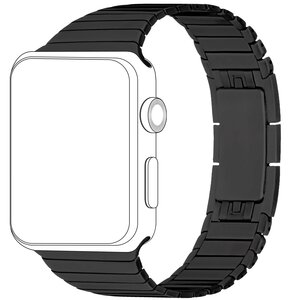 Pasek TOPP do Apple Watch (42/44/45mm) Czarny