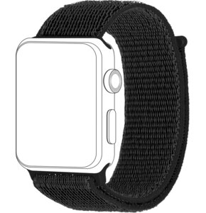 Pasek TOPP do Apple Watch (42/44/45mm) Czarny