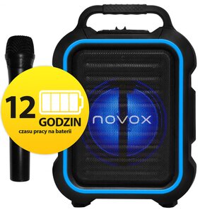 Power audio NOVOX Mobilite Czarno-niebieski