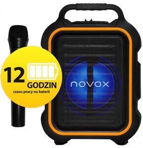 Power audio NOVOX Mobilite Czarno-pomarańczowy