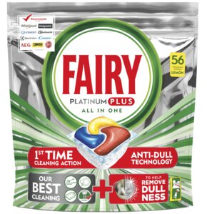 Kapsułki do zmywarek FAIRY Platinum Plus Lemon 56 szt.