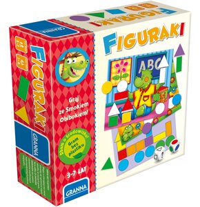 Gra edukacyjna GRANNA Graj ze Smokiem Obibokiem Figuraki