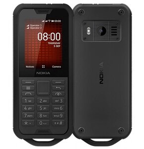Telefon NOKIA 800 Tough Dual Sim Czarny