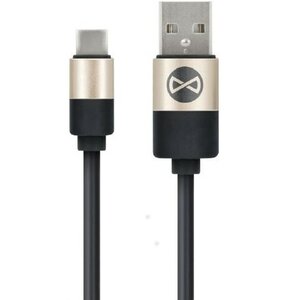 Kabel USB - USB-C FOREVER GSM032575 1m Czarny