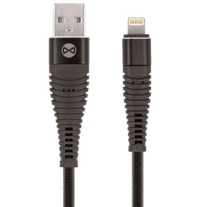 Kabel USB - Lightning FOREVER Shark 1 m Czarny