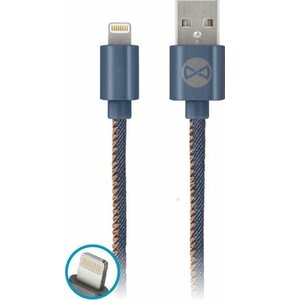 Kabel USB - Lightning FOREVER Jeans 1m
