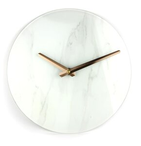 Zegar PLATINET Marble Biały