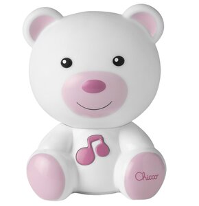 Lampka nocna CHICCO First Dreams Miś Różowy