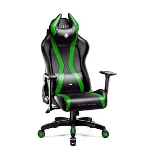 Fotel DIABLO CHAIRS X-Horn (L) Czarno-zielony