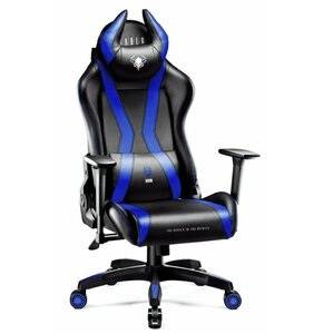 Fotel DIABLO CHAIRS X-Horn (L) Czarno-niebieski