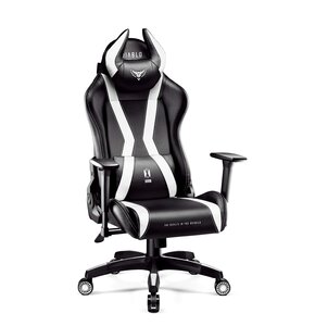 Fotel DIABLO CHAIRS X-Horn (XL) Czarno-biały