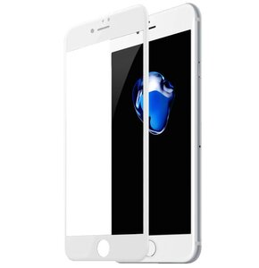 Szkło hartowane BASEUS 3D do iPhone 7 Plus/8 Plus Biały
