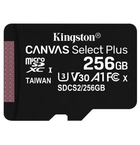 Karta Pamięci KINGSTON Canvas Select Plus microSDXC 256GB