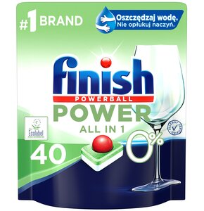 Tabletki do zmywarek FINISH Powerball Power All in 1 - 40 szt.