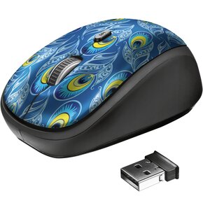 Mysz TRUST Yvi Peacock 23388