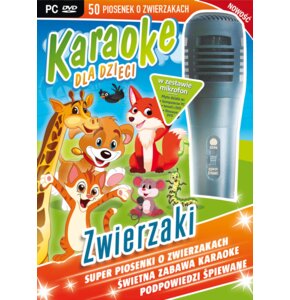 Karaoke dla Dzieci: Zwierzaki + Mikrofon Gra PC