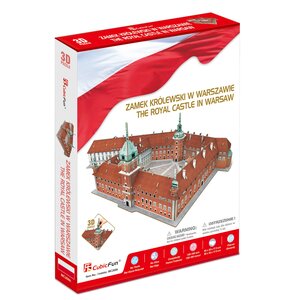 Puzzle 3D CUBIC FUN Budowle Świata Zamek Królewski w Warszawie MC268H (105 elementów)