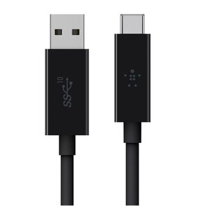 Kabel USB-A - USB-C BELKIN F2CU029BT1M-BLK 1 m