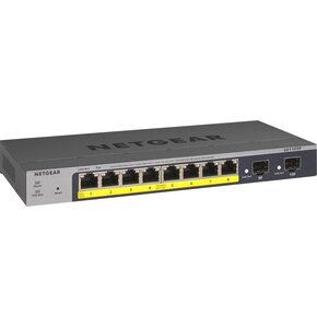 Switch NETGEAR GS110TP-300EUS Gigabit Ethernet, 8 portów, Funkcja PoE, Zarządzalny