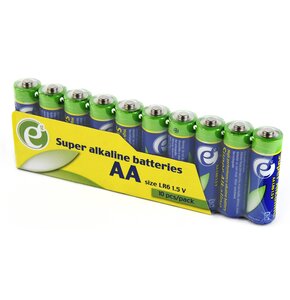 Baterie AA LR6 GEMBIRD Super Alkaline (10 szt.)