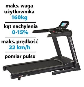 Bieżnia elektryczna FINNLO Performance