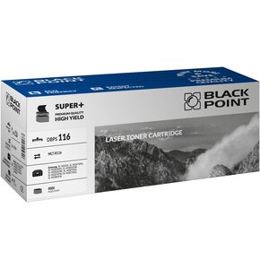 Bęben BLACK POINT DBPS116 Czarny