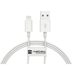 Kabel USB - Lightning NATEC NKA-1535 1.5 m Biały