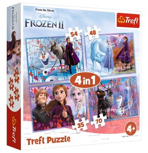 Puzzle TREFL Kraina Lodu 2: Podróż w nieznane 34323 (207 elementów)