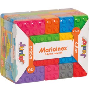 Klocki plastikowe MARIOINEX Junior Bricks Cegły 901700