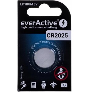 Bateria CR2025 EVERACTIVE (1 szt.)