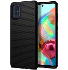Etui SPIGEN Liquid Air do Samsung Galaxy A71 Czarny