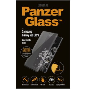 Szkło hartowane PANZERGLASS do Samsung Galaxy S20 Ultra Czarny