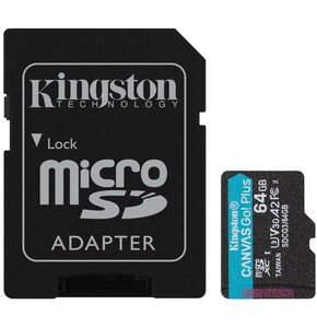 Karta pamięci KINGSTON Canvas Go! Plus microSDXC 64GB