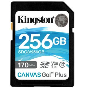 Karta pamięci KINGSTON Canvas Go! Plus SDXC 256GB