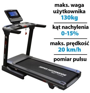 Bieżnia elektryczna EB FIT W5.0 Tech Run
