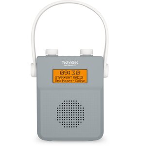 Radio TECHNISAT Digitradio 30 Przenośne Biało-szary